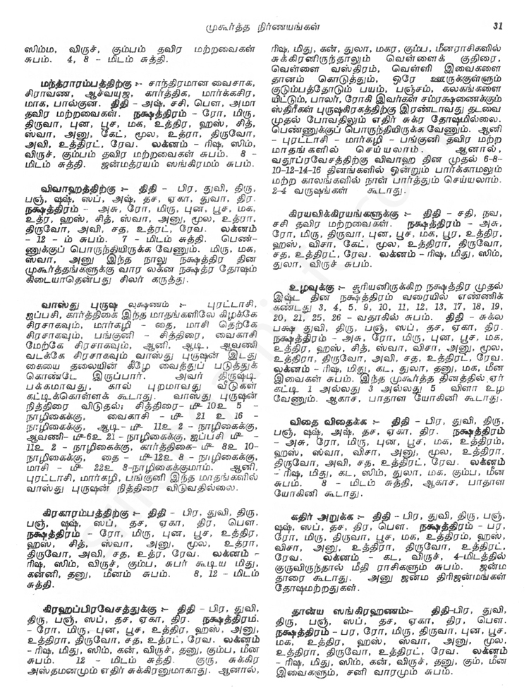 Panchangam